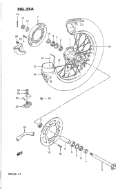 Rear Wheel (Model L/M)