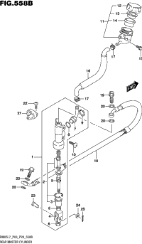 Rear Master Cylinder (Rm85l7 P28)