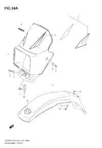 Headlamp Cover (Model K8/K9)