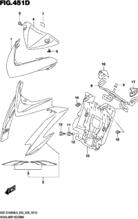 Headlamp Housing (Gsx-S1000yal9 E03)