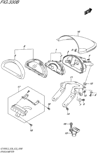 Speedometer (Vz1500l5 E33)