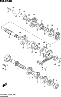Transmission (Dr-Z400s)