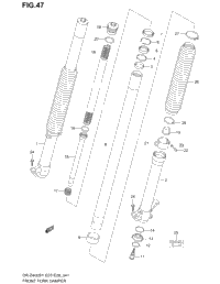 Front Fork Damper (Model Y/K1)