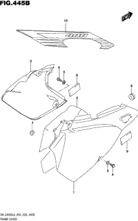 Frame Cover (Dr-Z400sl6 E28)