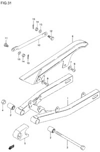 Rear Swinging Arm