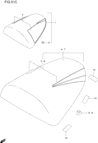 Seat Tail Box (Model Y)