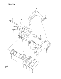 Rear Caliper (N/P)