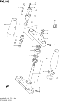 Steering Stem (Vl800cl3 E03)