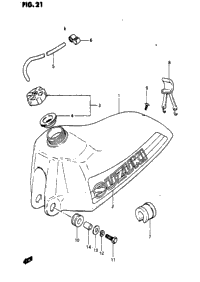 Fuel Tank (Model X)