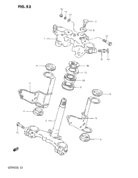 Steering Stem (Gs550ef/Eg)