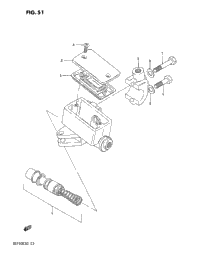 Front Master Cylinder (Gs750esd)