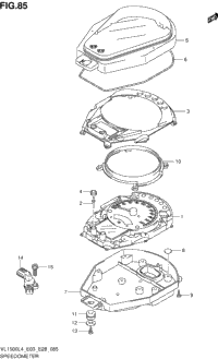Speedometer (Vl1500l4 E28)