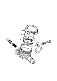 Master Cylinder (Gt750k)