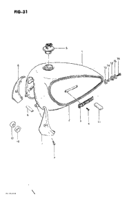 Fuel Tank (Gs250tt)