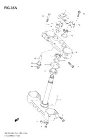 Steering Stem (Rm-Z450 L1)