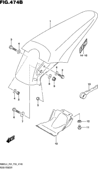 Rear Fender (Rm85l6 P28)