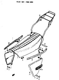 Seat - Frame Cover