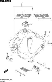 Fuel Tank (Dr200sl9 E33)