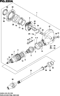 Propeller Shaft/Final Drive Gear
