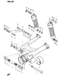 Rear Swinging Arm