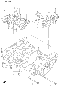 Crankcase (Model W/X/Y)