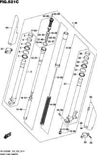 Front Fork Damper (Dr-Z400sm)