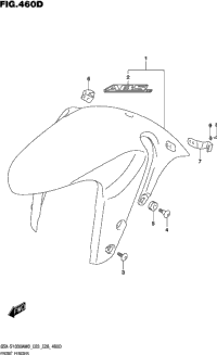 Front Fender (Gsx-S1000za)
