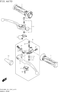 Handle Lever (Dl650xam4 E03)
