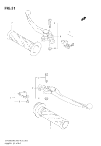 Handle Lever (Sv1000k6) (Not For Us Market)