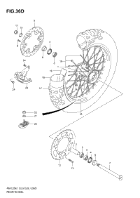 Rear Wheel (Model K6)