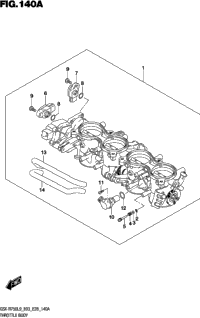 Throttle Body (Gsx-R750l9 E03)