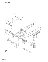 Rear Swinging Arm (Model D)