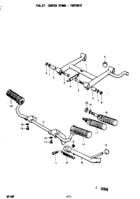 Center Stand - Footrest