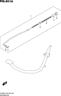 Rear Brake Rod