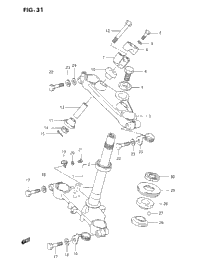 Steering Stem (H/J)