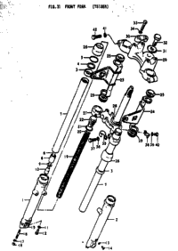 Front Fork (Ts185b)