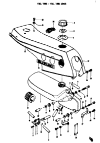 Fuel Tank - Fuel Tank Cover
