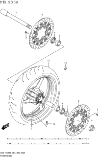 Front Wheel (Gsx-R600z)