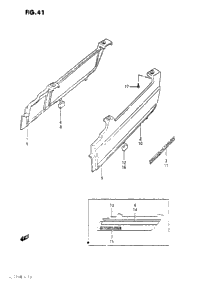 Seat Molding (Gs1150ef/Ef2/Eg)