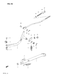 Stand-Rear Brake