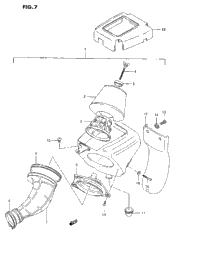 Air Cleaner (H/J/K/L/M/N/P/R)