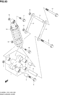 Rear Cushion Lever (Vl800bl4 E03)