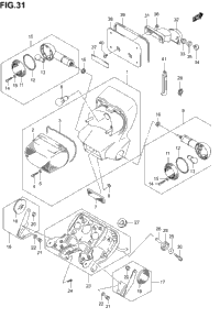 Rear Combination Lamp (Model K1/K2/K3)