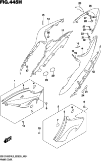 Frame Cover (Gsx-S1000fzal9 E28)