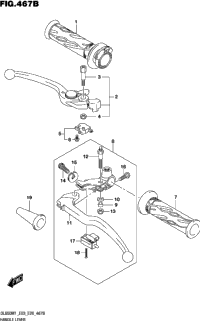Handle Lever (Dl650xa)