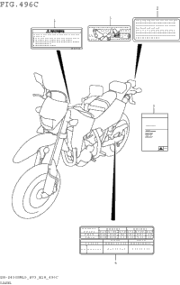 Label (Dr-Z400sml5 E33)