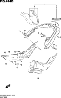 Rear Fender (Vzr1800bzl9 E28) (Ajp)
