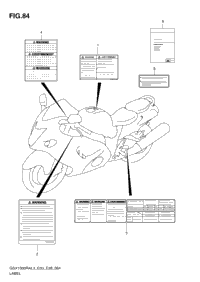 Label (Gsx1300ral3 E28)