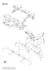 Throttle Body Hose/Joint (Gsx-R1000l3 E33)