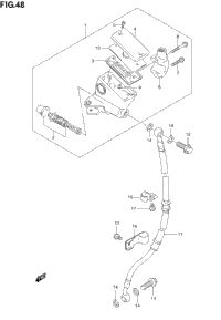 Front Master Cylinder (Not For U.S. Market) #2